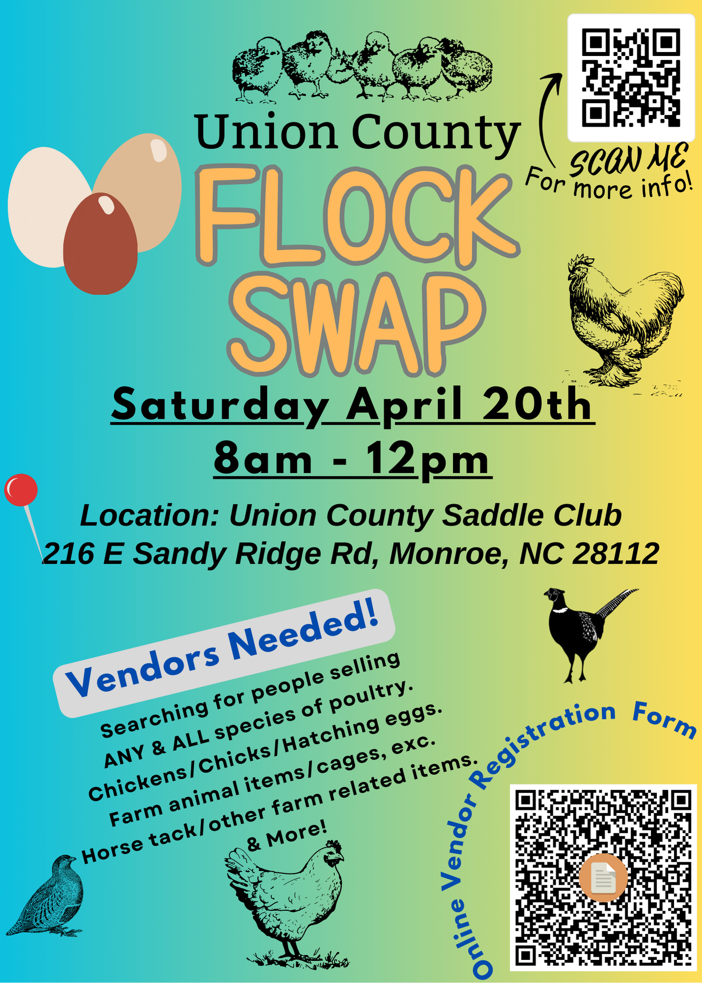 Union County Flock Swap